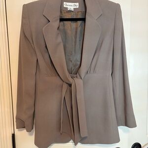 Dior Women's Taupe Blazer